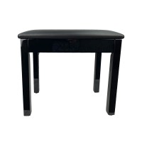 Artesia Piano Bench 24 inch - Black