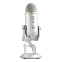 Blue Yeti Cool Grey - Professional Multi-Pattern USB Mic for Recording & Streaming