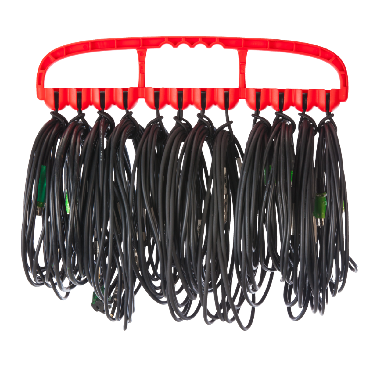 Cable Wrangler – Versatile Cable Management Tool – Red