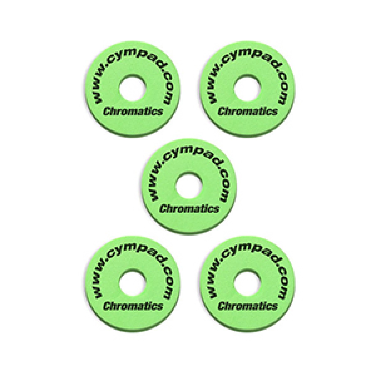 Cympad Chromatics Set Green (CS15/5-G)
