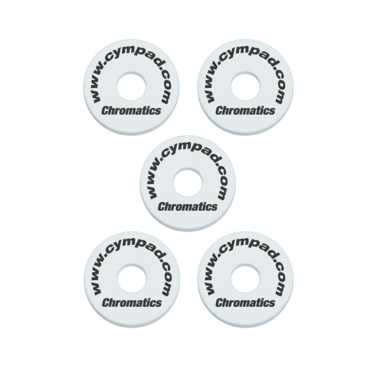Cympad Chromatics Set White (CS15/5-W)