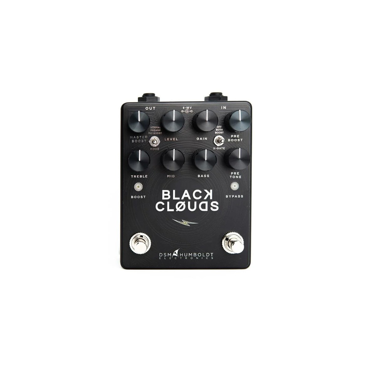 DSM & Humboldt Black Clouds Distortion Pedal