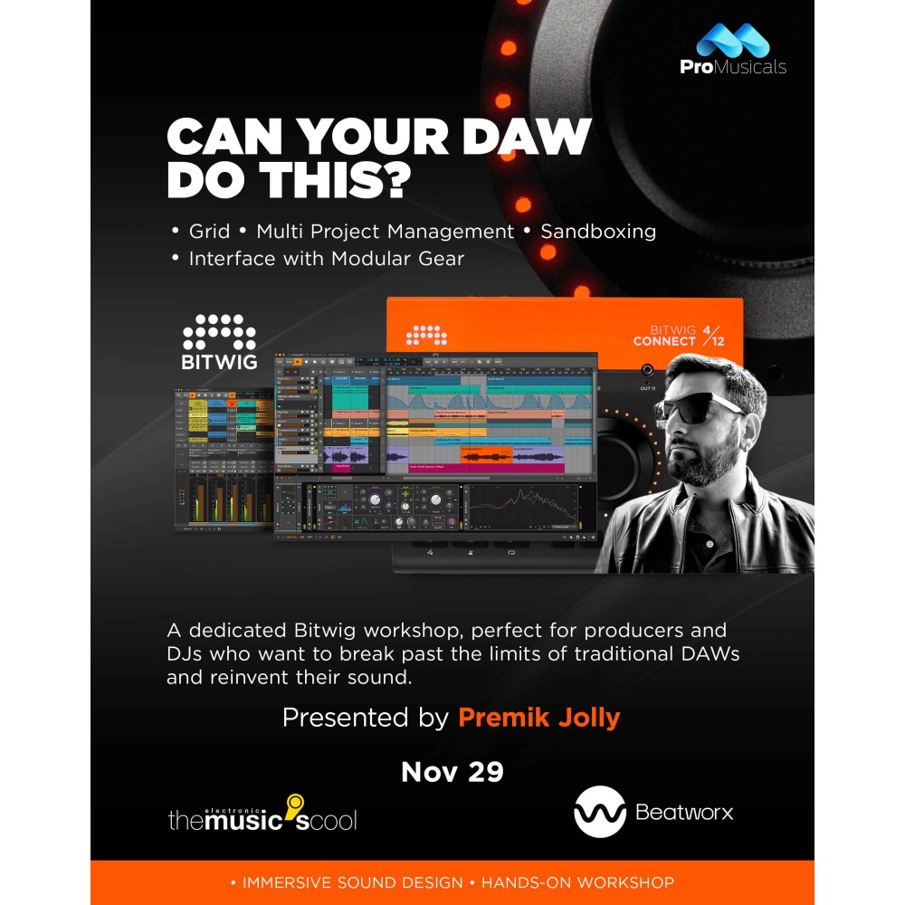 Bitwig Workshop 2025 (29 Nov - 2025)