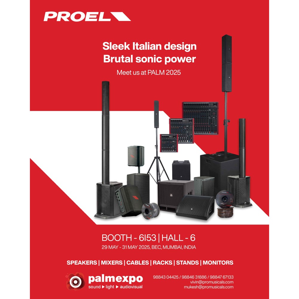 PROEL Sound Systems at Palm Expo 2025 (29 May – 31 May 2025)