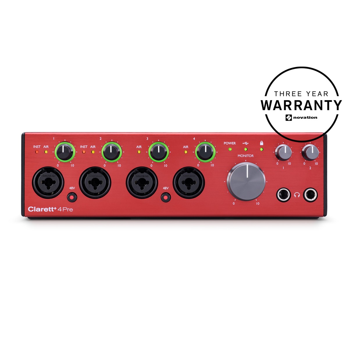 Focusrite Clarett+ 4Pre