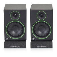 Gator Frameworks GFW-ISOPAD-SM Studio Monitor Isolation Pads - Small (for 5-inch Studio Monitors)