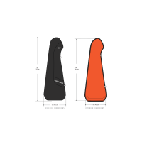 Gruv Gear GigBlade Sliver for Electric Bass Guitar (Black)