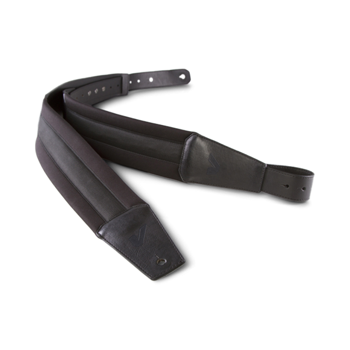 Gruv Gear DuoStrap Neo Ergonomic Double Guitar Strap - Black