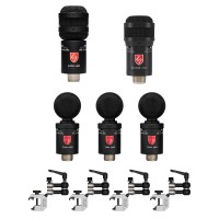 Lauten Audio - Kick Mic, Snare Mic, 3x Tom Mic, and 4x Rim Mount