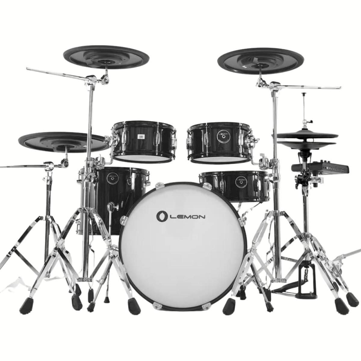 Lemon Drums T-950 BK - 9 Piece Electronic Drum Kit