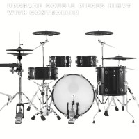 Lemon Drums T-950 BK - 9 Piece Electronic Drum Kit