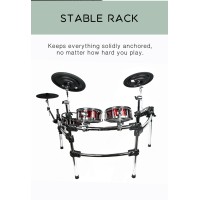 Lemon Drums T-850 - 9 Piece Electronic Drum Kit