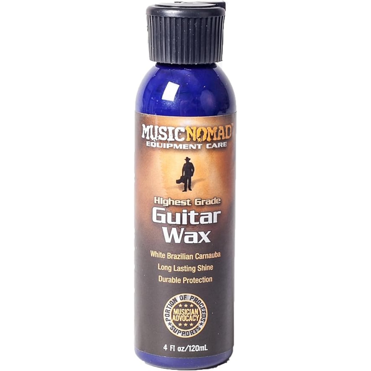 Music Nomad MN102 Premium White Brazilian Carnauba Guitar Wax, 4 oz (MN102)