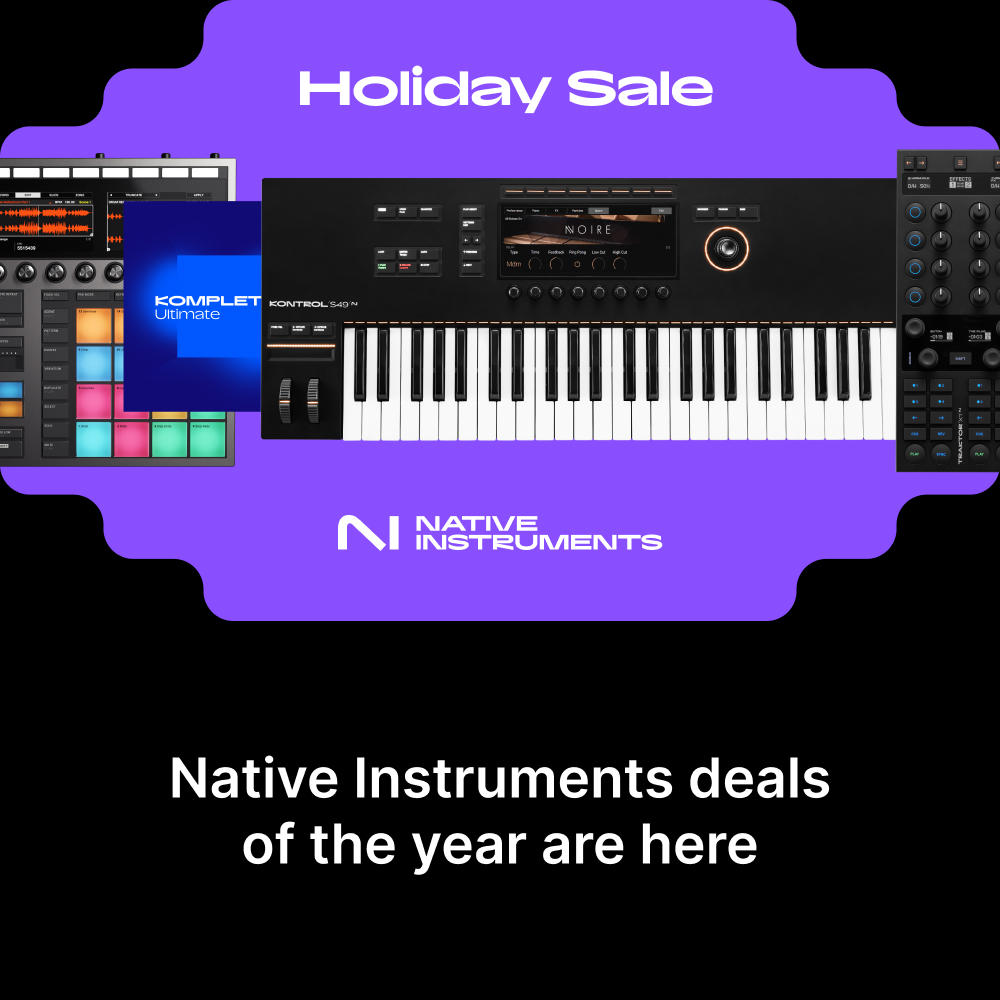 Native Instruments Holiday Sale 2025