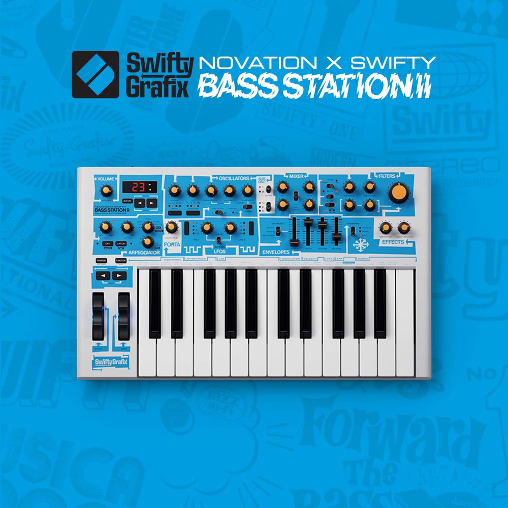 Introducing the new, strictly limited Bass Station II Swifty Edition