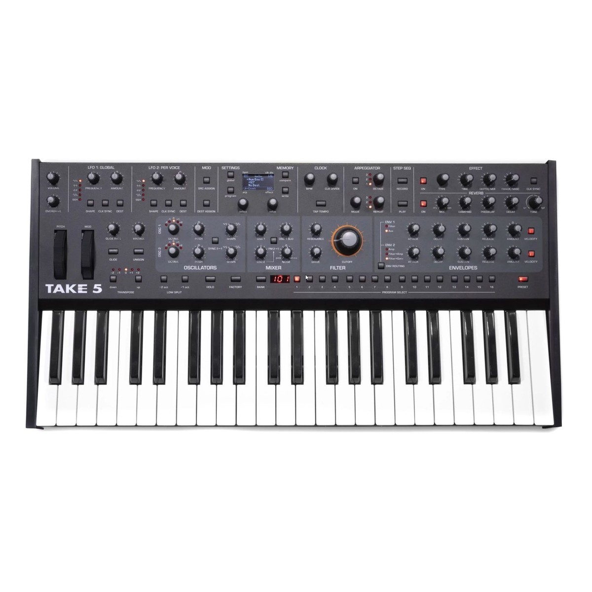 Sequential Take 5 Keyboard