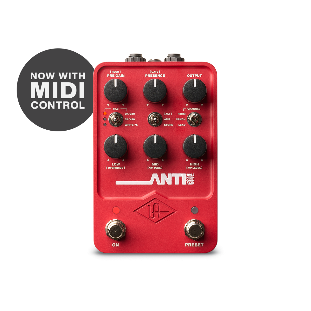 Universal Audio UAFX ANTI 1992 High Gain Amp