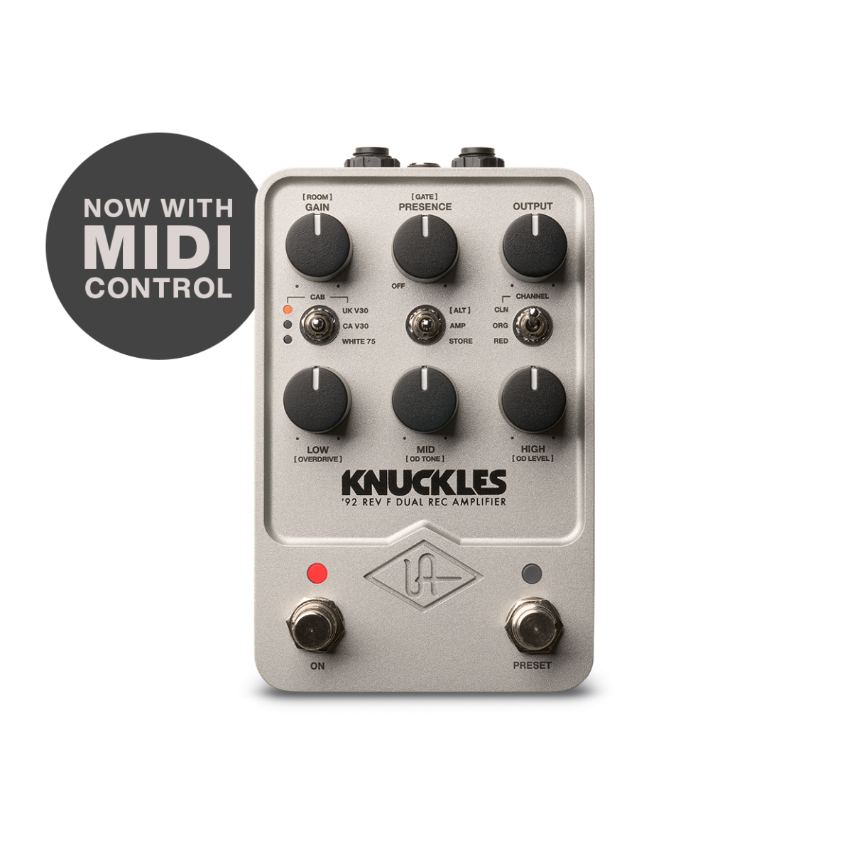 Universal Audio UAFX Knuckles ‘92 Rev F Dual Rec Amplifier