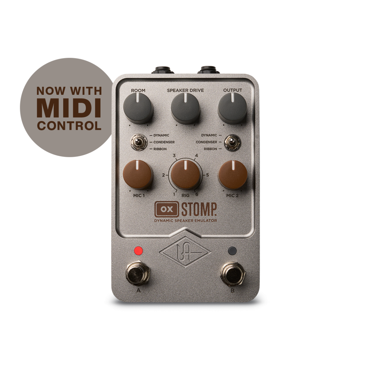 Universal Audio UAFX OX Stomp Dynamic Speaker Emulator