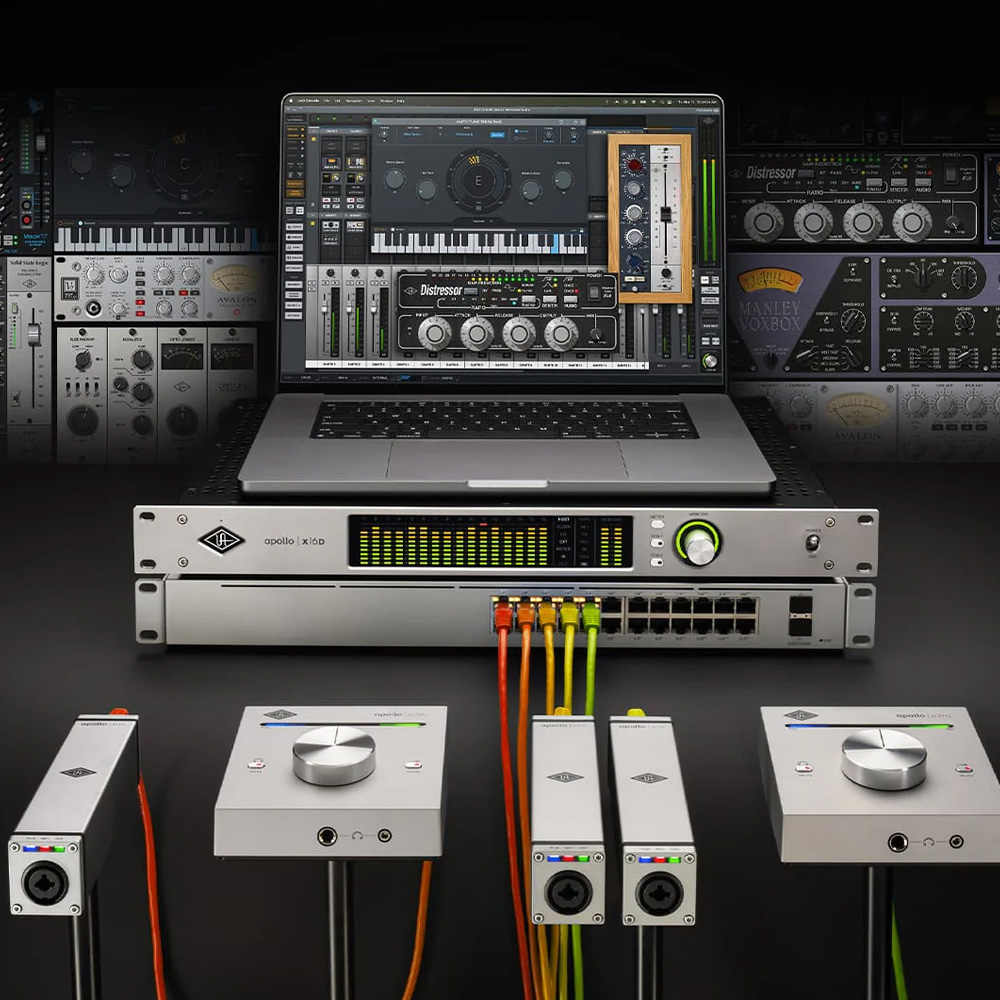 Apollo, Meet Dante®: UA Introduces Apollo x16D Audio Interface